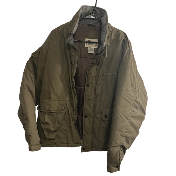 Olive Mens Coat - Picture 1 of 3